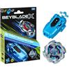 Beyblade X Cobalt Dragoon 2-60C,Trottola con lanciatore,Hasbro,Eta 8+
