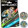 Hasbro Beyblade X,Bire Croc 3-60LF,Sting Unicorn 4-60P,pack due beyblade,Hasbro,Eta 8+