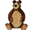 PTS SRL Masha e Orso Peluche Orso Seduto Dimensione 50 cm