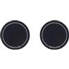 Junterone Patch di Grande Cassa Accessori per Strumenti di Percussione della Testa della Batteria, Patch di Grande Cassa Nero 11 X 11 Cm