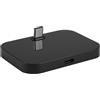 Nihcora Cellulare Desktop Type-C Supporto per Caricabatterie Supporto per Cellulare USB-C Docking Station di Ricarica Nero