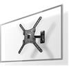 NEDIS Supporto da parete per TV Full Motion - 23-55 - Peso massimo supportato dello schermo: 30 kg - inclinabile - Ruotabile - Distanza minima dal muro: 67 mm - Distanza massima dal muro: 197 mm