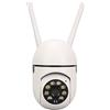 Zunate Telecamera di Sicurezza, di Sicurezza HD 1080P Telecamere di Sicurezza WiFi 2.4G da Esterno con Visuale Notturna, Chiamata Bidirezionale, Rilevamento Umano, Rilevamento, Video in