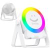 Générique Altoparlante compatto esterno - Mini Lettore, amplificatore sonoro potente | Unità di supporto per illuminazione colorata, Attrezzature di intrattenimento Ricaricabile, Strumento di ripristino di Cham
