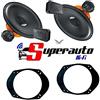 Superauto hi-fi Hertz DSK 165 dsk165.3 Altoparlanti 2 vie + supporti casse Mazda 6