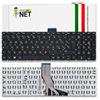 new net - Tastiera Compatibile con HP Pavilion Gaming 15-ak000, 15-ak0xx, 15-ak100, 15-ak1xx [Senza Frame - Colore Tasti Nero - Layout ITA ISO]