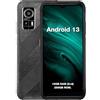 Beafon AGM H6 EU001B smartphone 16,7 cm (6.56) Triple SIM Android 13 4G USB Type-C 8 Go 256 Go 4900 mAh Noir