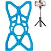 Generisch Moto X Web Grip | Supporto di sicurezza in silicone | Fascia elastica in silicone di supporto per telefono bici e moto, supporto per telefono cellulare