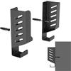 Generic Scaffale per apparecchiature WiFi, mensola singola galleggiante in acciaio inox, resistente mensola da parete per router, supporto da parete perfetto per Wifi, TV Box, decoder via cavo, bianco