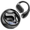 Generic Cuffie con orecchie aperte - Auricolari sportivi senza fili con cancellazione del rumore, auricolari leggeri e resistenti al sudore | Auricolare ergonomico con orecchie aperte con cavo