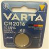VARTA Tipo Batteria Varta Elettronica Professionale: 6016 / Cr2016 Tensione: 3V Dimensioni: Diametro 1,6 Mm: Blister 20,0 Mm Punto Pda