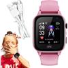 Générique Orologio Il Telefono Cellulare per - Smartwatch 4G GPS con Macchina Fotografica, Torcia Elettrica, Chiamata SOS e Registratore Vocale per I | Ricaricabile Telefono