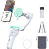 COMITOK Solo per iPhone, MOGO [certificato Apple MFi] stabilizzatore cardanico per iPhone stabilizzatore per registrazione video, controllo nativo della fotocamera da remoto e Apple Watch