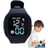 Generic Orologio Digitale Per Bambini - Con Il Nostro Orologio Intelligente Per Bambini, Orologi Digitali Quadrati Con Display LED Luminoso Colorato | Regali Di Compleanno In Silicone Impermeabile Per Ragazzi