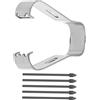 Gatuida Ricariche per Penna Stilo Touch Screen per Dispositivi Note10 Plus Note20 Ultra, Punte Stilo Sostitutive Clip, Accessori per Scrittura Digitale Professionale, Confezione Leggera