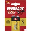 EVEREADY Energizer Eveready Gold Single-use battery 9V Alcalino 9 V