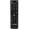 Bonbela Guscio in Materiale ABS TV Telecomando TV AKB74475481 Alimentato a Batteria