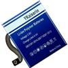 Generic HB512627ECW - Batteria di ricambio per orologio da polso, 1500 mAh, con cavo laterale, compatibile con Huawei Watch 2 Pro 4G, kit di riparazione con strumenti
