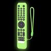 TIANHENGMart Custodia protettiva per telecomando in silicone con cordino per telecomando TCL RC716/RC833, per protezione remota, 207 x 44 x 25 mm (verde notte)