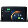 YUNTX [2+64G] Android 15 2 Din Radio con navigazione per Citroen Berlingo 2018-2020 [Integrato CarPlay/Android Auto/DSP/GPS/Bluetooth 5.0/WiFi/Controllo del volante/USB]-IPS 2.5D 10.1" Touch screen
