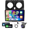 VECHTEL 4G&64G DAB/DAB+ 9 Autoradio per Nissan Qashqai 2006-2016 con Carplay Android Auto Wireless Android 15,Bluetooth RDS/FM Radio,Mirror link,Wi-Fi GPS Navi,Telecamera posteriore AHD