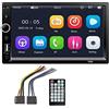 Yklhsocneg LED Car Player Black Player 7Inch HD Autoradio Multimedia MP5 Player Car Audio 7520 standard comune (Nessun supporto Carplay)