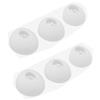 Zhixteu 3 Paia Punte Auricolari per OOPO Enco Air2 Pro, Sostituzione Copriauricolari in Silicone Tappi per Orecchie Cuffie Bluetooth, 3 Diverse Dimensioni (Bianco)