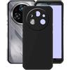 AQGGIIXY Custodia per Oukitel WP62 5G (6.60) Cover, Black Protettivo Sottile Morbido Silicone Custodia Protezioni Skin Bumper per Oukitel WP62 5G - Black