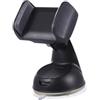 Holibanna Supporto Telefono Auto Rotante Nero Grigio con Clip Antiscivolo per Sicura e Stabilità Silicone