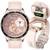 Alliget Smart Watch con auricolari, smartwatch Bluetooth 2 in 1, 3,5 cm, schermo HD IPS, smartwatch per uomo e donna, fitness tracker a lungo tempo in standby per uomini e donne, orologio sportivo