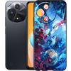 KJYFOANI Custodia per TCL 60 5G (6.67), Nero Ultra Sottile Morbido Silicone TPU Case, Anti-Graffio Antiurto Bumper Protettiva Cover per TCL 60 5G - XT144