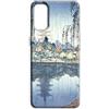 Mixroom - Cover Custodia Back case In TPU Silicone Morbida Per Xiaomi Redmi Note 11 / 11s 4G Fantasia Lago E Pagoda U842