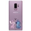 LA CASA DE LAS CARCASAS Custodia per Samsung Galaxy S9 Plus Ufficiale di Lilo & Stitch - Angel & Stitch Beso per proteggere il tuo cellulare. Custodia in silicone flessibile con licenza ufficiale Disney