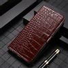 LIFEKA Custodia a libro in pelle con motivo coccodrillo di lusso per Samsung Galaxy S23 S21 S22 Ultra S20 FE S8 S9 S10 Plus Note 20 10 A53 A54 5G A71 A51 A52 Slot per schede, Auburn, per Galaxy S22 Ultra