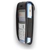 caseroxx Borsa in pelle con clip da cintura per Nokia 2310, Funda carcasa vera pelle (con finestra trasparente) in nero