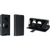 caseroxx Custodia libro per Cubot KingKong Power 5, in finta pelle nero, con chiusura magnetica e supporto interno