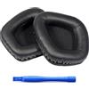 BIIULHCI Cuscinetti auricolari di ricambio per Corsair Void/Void PRO/Void Pro RGB/Void Pro RGB SE/Void Elite RGB, tappezzeria in ecopelle per cuffie Over Ear