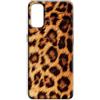 Mixroom - Cover Custodia Back case In TPU Silicone Morbida Per TCL 505 Fantasia Leopardato Marrone M757