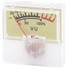 Ruilogod 40mmx40mm No Light Audio Audio Loudspeaker Panel VU Meter Box 500UA 700 ohm