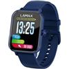 Lamax BCool2 Play Blue, smartwatch, chiamate Bluetooth, ricezione SMS, notifica telefonica, controllo multimediale, monitoraggio della salute, contapassi, modalità sport, monitoraggio del sonno