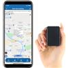 Winnes Localizzatore GPS impermeabile con monitoraggio in tempo reale magnetico forte mini localizzatore GPS per auto, bambini e anziani con abbonamento 0 alla scheda SIM TK903