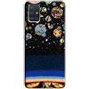 Mixroom - Cover Custodia Back case In TPU Silicone Morbida Per Oppo A74 5G Fantasia Galassia e pianeti N1109