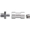 Jopto Set di 3 viti filettate con convertitore da 1/4 e 3/8 per fotocamera, treppiede, monopiede, testa a sfera, supporto per spalle, dispositivi di illuminazione, gabbia della fotocamera