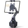 Coolpow Supporto Tablet Auto Portabicchieri, supporto universale regolabile per smartphone e tablet per tutti i modelli da 4,7-12,9 Apple iPad Samsung Galaxy Tab