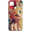 Mixroom - Cover Custodia Back case In TPU Silicone Morbido Per Realme C21Y C21 Y Fantasia Cucciolo Di Gattino W346