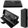 caseroxx Custodia libro per Ulefone Armor X8 / X8i, in finta pelle nero, con chiusura magnetica e supporto interno