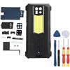 MinTroSD Cover posteriore per batteria Ulefone Armor 24, accessori di ricambio (nero)