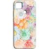 Mixroom - Cover Custodia Back case In TPU Silicone Morbido Per Realme C21Y C21 Y Fantasia Fiori Flowers Light W358