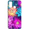Mixroom - Cover Custodia Back case In TPU Silicone Morbida Per TCL 20 AX 5G Fantasia Fiori Flowers W357