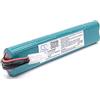 vhbw batteria compatibile con Medtronic LifePak 20, Lifepak 20 Defibrillator, LP20 strumentazione medica (3000mAh, 12V, NiMH)